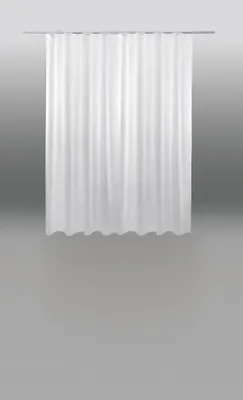 Produktbild von Dekoschal mit Universalband Transparent Gardine Voile B300 - L145, Farbe: weiß - perlweiß