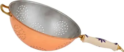 Zdjęcie produktu dla Durszlak, cedzak - z porcelanową rączką, średnica: 24 cm