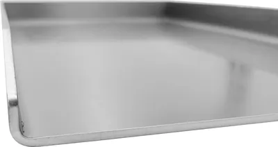 Produktbild von Edelstahl Plancha/Griddle-Plate/Bratplatte/Burger Platte kompatibel mit Gasgrills von Napoleon z.B (450x330 mm Le/Lex)