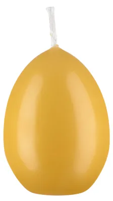 Produktbild von XXL Eikerzen, Straußenei Mostarda Senf 200 x Ø 140 mm, 1 Stück