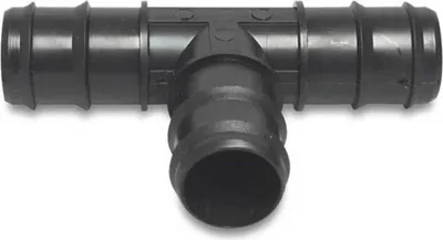 Produktbild von T-Stück 90° PP 32 mm, 4 bar für PE Rohr