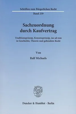 Produktbild von Sachzuordnung durch Kaufvertrag.