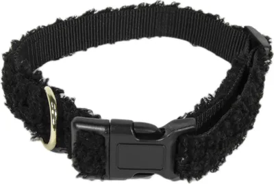 Obrázok produktu pre Kentucky Dogwear Halsband Teddy Fleece Hundehalsband Schwarz L
