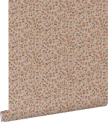 Obrázok produktu pre ESTAhome Tapete Blumen Terrakottarosa 53 cm x 10,05 m