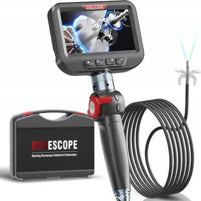 Obrázok produktu pre Ralcam Endoskopická inšpekčná kamera H406B 6,2 mm HD 4,3" teleskopická 2024