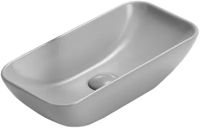 Zdjęcie produktu dla Mexen Klara umywalka nablatowa 46 x 23 cm, szara jasna mat - 21564661