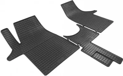 Image de Tapis de sol en caoutchouc Petex VW Transporter T5/T6 2003-2021 (avant, 3 places)