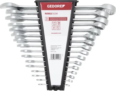 Produktbild von GEDORE red R09115016 RingmaulschLänge Satz AF 1/4"-1.1/4" 16-teilig, 3301043