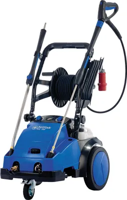 Produktbild von Nilfisk MC 5M-200/1050 XT 400/3/50 EU, Senkrecht, Elektro, 15 m, 5 m, Schwarz, Blau, 1050 l/h