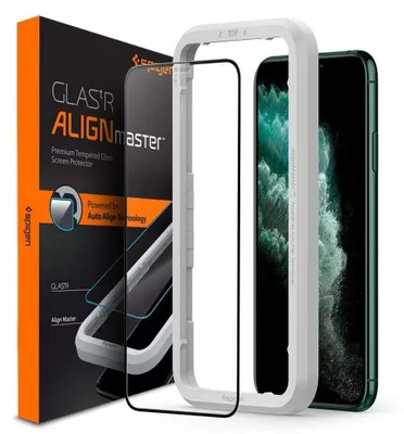 Produktbild von Spigen AGL00098, Apple, Kratzresistent, Schwarz, Transparent, 1 Stück(e)