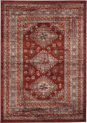 Image de Tapis d'Orient à motifs ethniques AF1 DAZOR