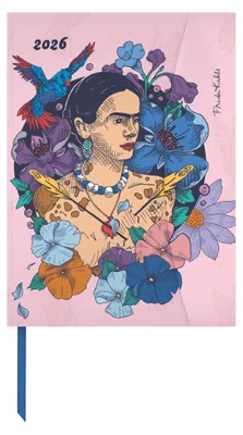 Produktbild von Frida Kahlo 2026 - Diary - Buchkalender - Taschenkalender - 16x22