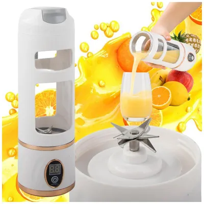 Produktbild von Verk 07420 Kabelloser Smoothie-Mixer, 450 ml, USB, weiß