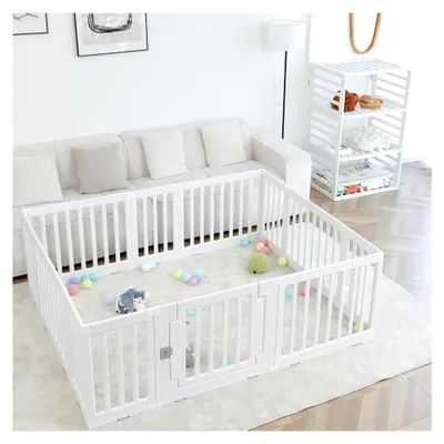 Produktbild von Laufstall für Babys 150×180 cm Sicherheits-Aktivitätszentrum für drinnen oder draußen