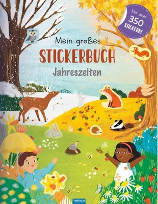 Obrázok produktu pre Trötsch Stickerbuch Mein großes Stickerbuch Jahreszeiten