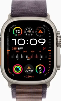 Obrázek produktu pro Apple Watch Ultra 2 , OLED, Dotyková obrazovka, 64 GB, GPS, 61,4 g