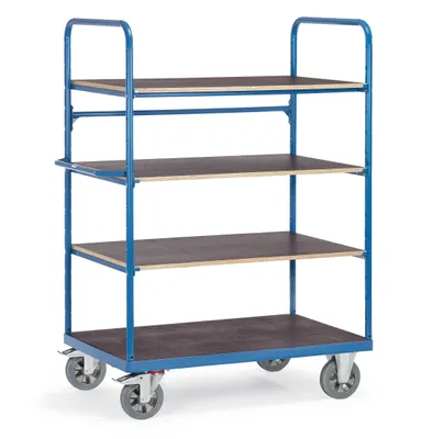 Produktbild von Fetra Etagenwagen mit 4 Böden L x B 1200 x 800 mm 1200 kg