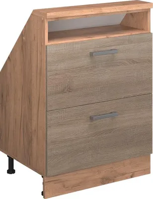 Obrázek produktu pro Šikmá skříň Vicco Rion Sonoma se 2 zásuvkami, Model 56088