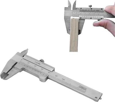 Immagine prodotto di Calibro industriale di alta precisione in acciaio inox con sacchetto di conservazione per gioielli - Calibri