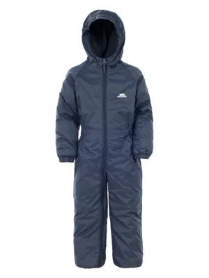 Produktbild von Trespass Kinder-Overall für Jungen und Mädchen, Dunkelblau, in Größe 98-104 cm