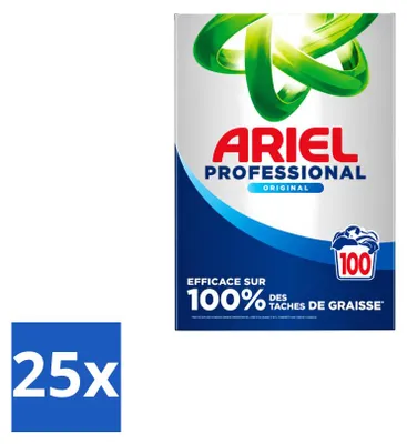 Produktbild von 25 x Ariel Professional Regular Waschmittel - 5,5 kg - Vorteilspackung - 25 Stücke
