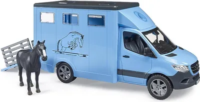Obrázok produktu pre BRUDER 02674, Súprava vozidla, 3 rok / roky, Akrylonitrilbutadienstyren (ABS), Čierna, Azúrová