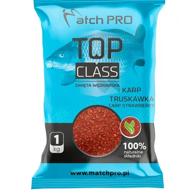 Produktbild von MatchPro Top Class Karp Amur Strawberry 1 kg návnady na dno