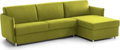 Immagine prodotto di Sumirago - Divano Letto con Penisola, 260x160 cm Verde, Sfoderabile  Italy