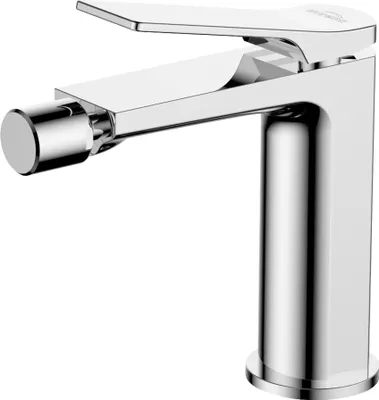 Produktbild von BADLAND Bidetarmatur Wasserhahn NERI Bidetmischer für Badezimmer in Silber