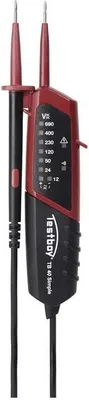 Image de TESTBOY Testeur de tension bipolaire CAT III 600 V Acoustique, LED
