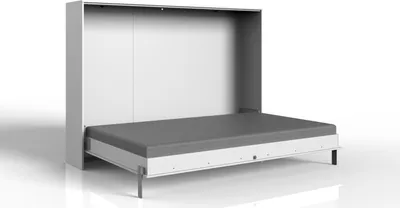 Produktbild von Klappbett "Juist" in WEISS. Abmessungen (BxHxT) 212x154x43 cm