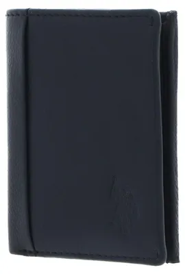Produktbild von U.S. POLO ASSN. Leder Geldbörse Carrick S. Wallet with Coin Navy dunkelblau