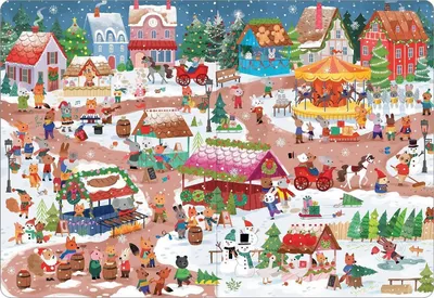Zdjęcie produktu dla Mein großes Wimmelbuch - Im Winter