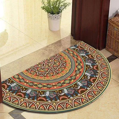 Zdjęcie produktu dla Niebieska płytka podłogowa do kuchni Olifant 40 x 60 cm – antypoślizgowa i zmywalna