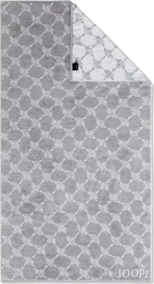 Produktbild von JOOP! Duschtuch Classic Cornflower 1611 Farbe silber Größe 80x150 cm
