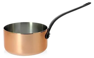 Zdjęcie produktu dla de Buyer 6460.14, 1,2 l, Okrągły, Miedziany, Miedź, Stal nierdzewna, Stal nierdzewna
