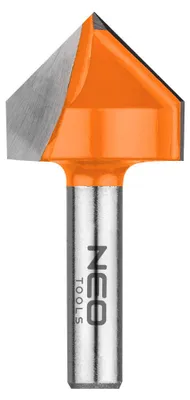 Productafbeelding van Frees voor V-groeven, hardmetalen (TCT), 25,4 x 25,4 mm, schacht 8 mm