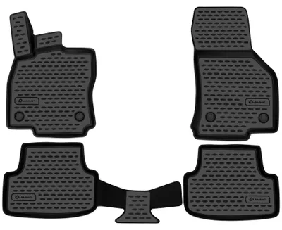 Image de ELEMENT Tapis de sol 3D en caoutchouc compatibles avec Seat Leon, à partir de 2012 | 4 pièces