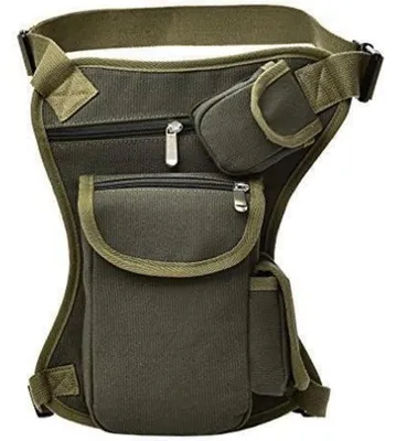 Immagine prodotto di Custodia per iPad Mini e iPhone, colore verde militare, dimensioni 18x6x32 cm