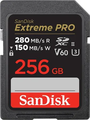 Produktbild von SanDisk Extreme Pro SDXC 256GB UHS-II C10 U3 V60