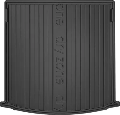 Image de Tapis de coffre pour Toyota Auris II Break 2012-18 sans niche latérale TPE Noir