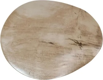 Image de Assiette plate de présentation Palissandro - D 37*29 cm