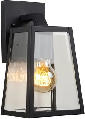 Produktbild von Lucide Wandleuchte Metall für den Außenbereich, IP23, 14,2x13x24,6 cm