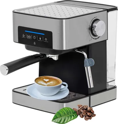 Produktbild von Camry Espresso Maschine | Siebträger | Kaffeemaschine | Cappuccinomaschine | Milchaufschäumer | 15 Bar | 1000 Watt