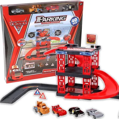 Productafbeelding van Cars Auta Sada Parkeergarage Super 66317