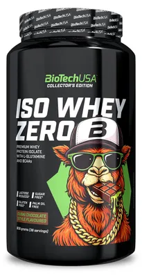 Produktbild von Biotech USA Iso Whey Zero 908g Dubai Schokolade