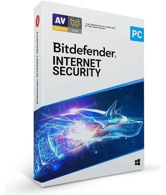 Produktbild von Bitdefender Internet Security, 1 Lizenz(en), 2 Jahr(e), Physische Medien