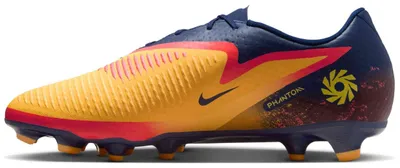 Produktbild von Nike Phantom 6 Low Academy "Erling Haaland" - FG/MG Herren Fußballschuh - Orange/Blue/Lemon Orange/Blue/Lemon 41