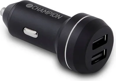 Immagine prodotto di Caricabatteria da auto 24W 2 porte Nero