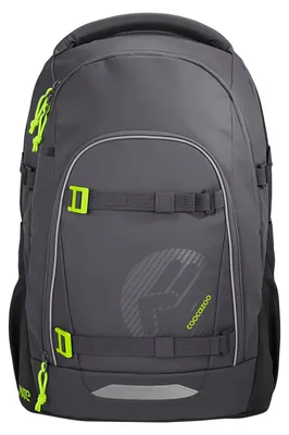 Immagine prodotto di coocazoo zaino della scuola Mate School Backpack Tarp Black Thunder grigio